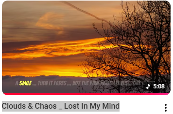 Clouds & Chaos — Lost In My Mind
